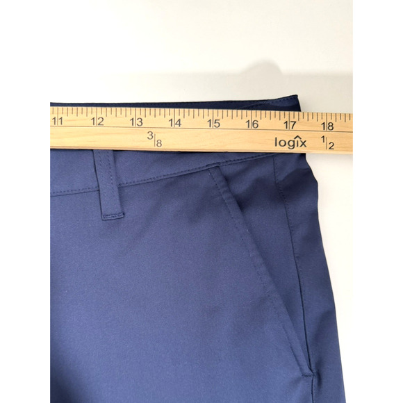 Rhone Pants Mens 34x31 Navy Blue Commuter Slim Fit Performance Chino 100036 - Picture 4 of 16